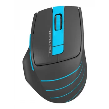 Мышь A4Tech Fstyler FG30S серый/синий оптическая (2000dpi) silent беспроводная USB (5but)